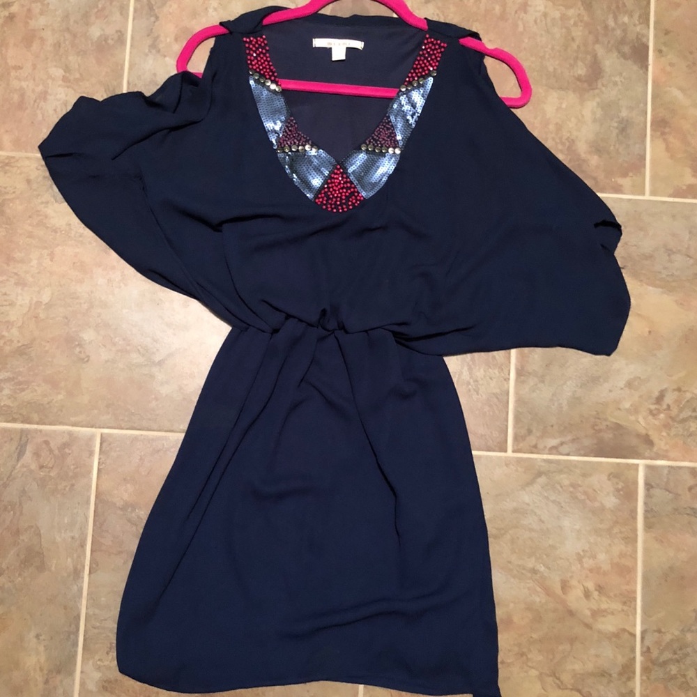 OPEN SHOULDER DRESS